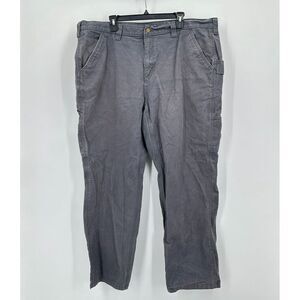 Brahma Carpenter Pants Mens 42x30 Gray Canvas Work Pant Utility Tactical Outdoor